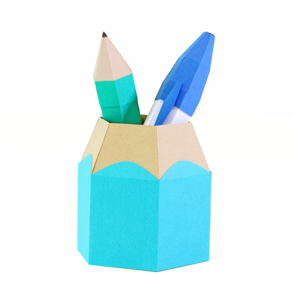 Porta-lápis 3D