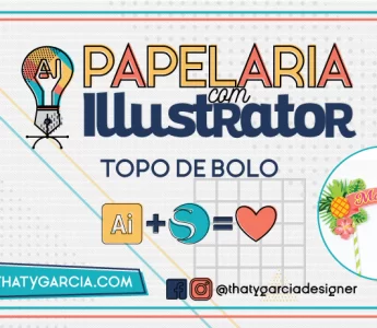 Pré-venda do meu curso de Papelaria com Illustrator