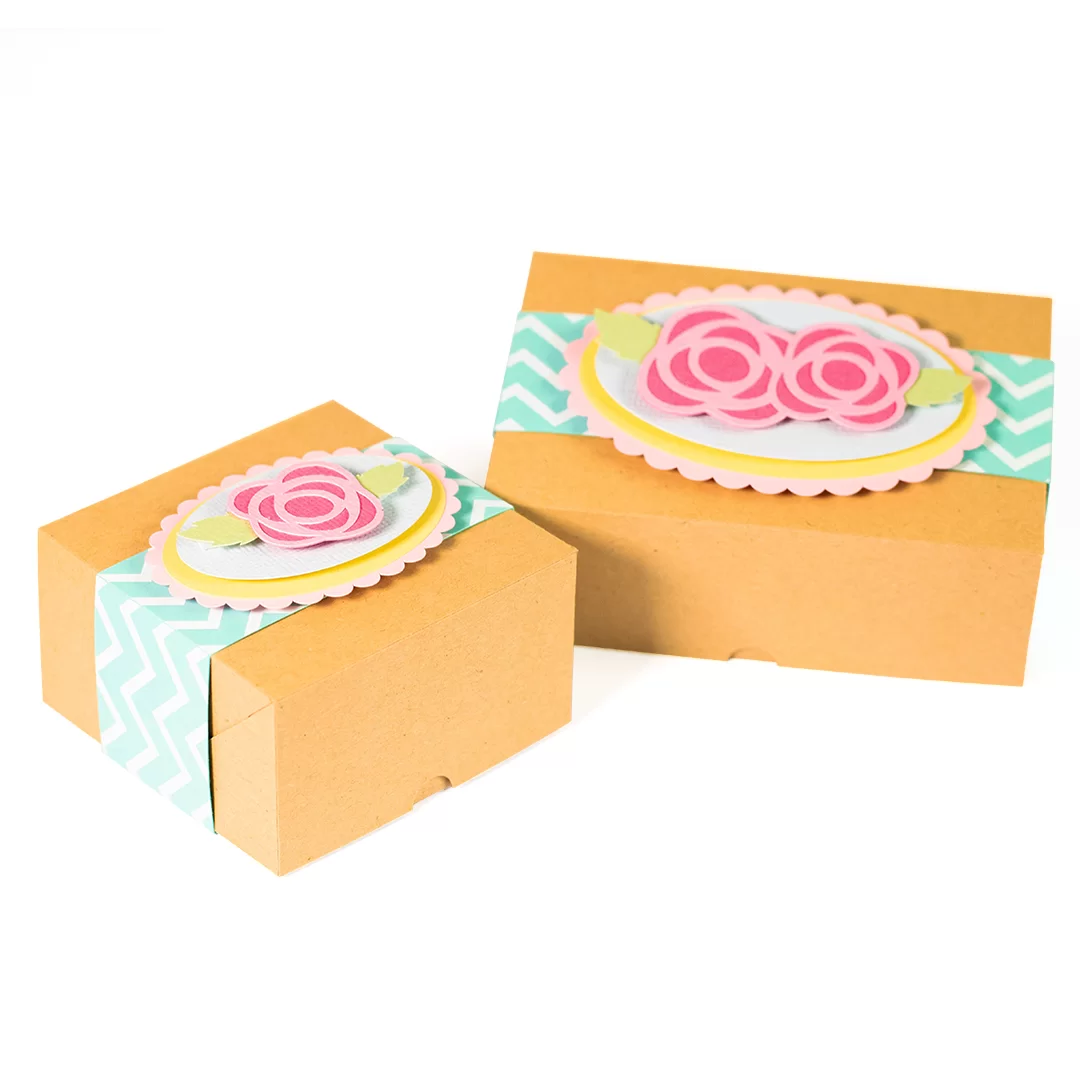 Caixas para 4 e 6 doces