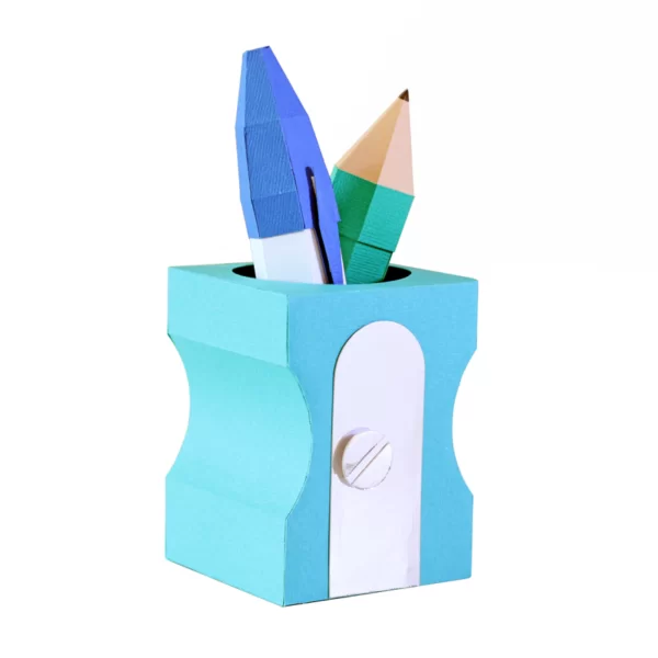 Porta-lápis Apontador 3D