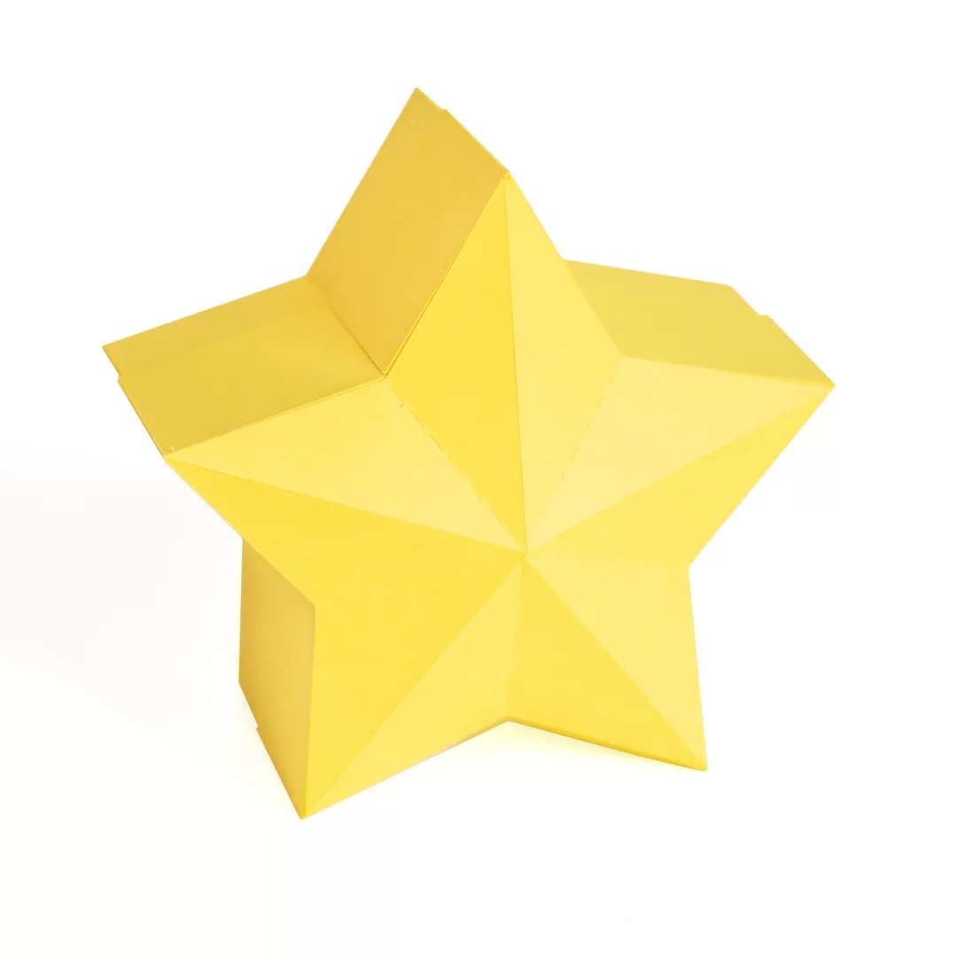 Caixa Estrela Low Poly