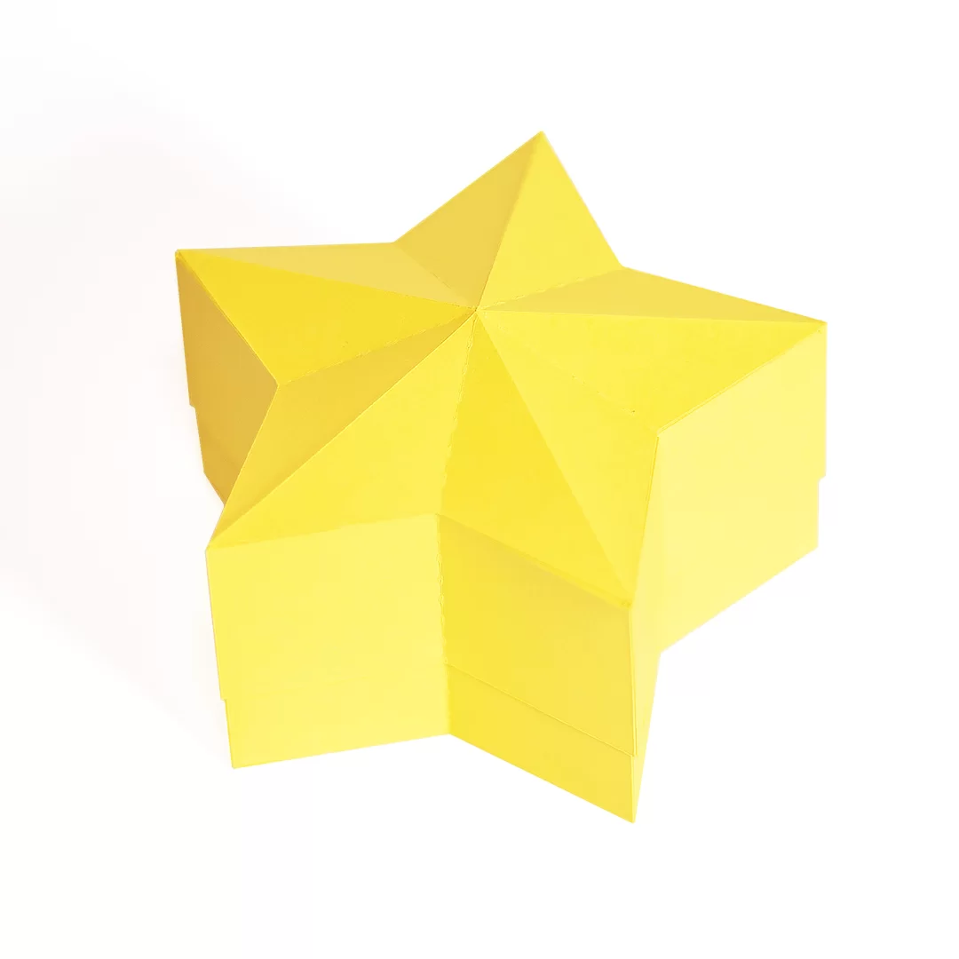 Caixa Estrela Low Poly - Imagem 2