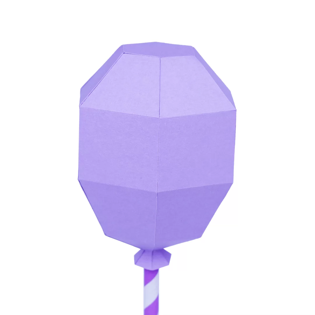 Balão Low poly