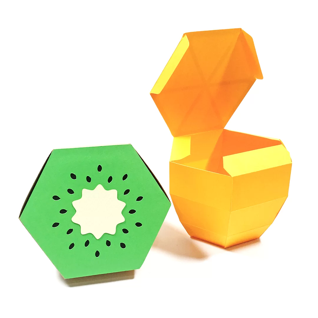 Caixa frutas 3 em 1 - Kiwi, laranja e limão - Imagem 2